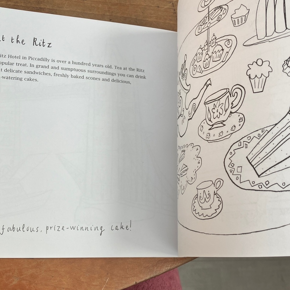 London Colouring Book by Nina Cosford softcover - Picture 9 of 10